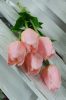 Élethű tulipán - rózsaszín - 45 cm